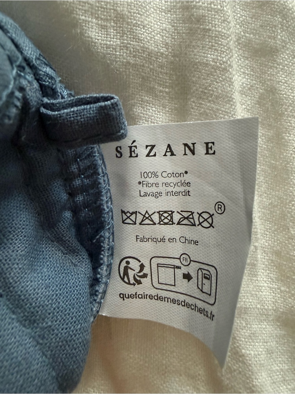 NWOT SEZANE Quilted Coin Purse / Travel Jewelry Pouch: Slate Blue, Gold Snap 💌 - Picture 8 of 8